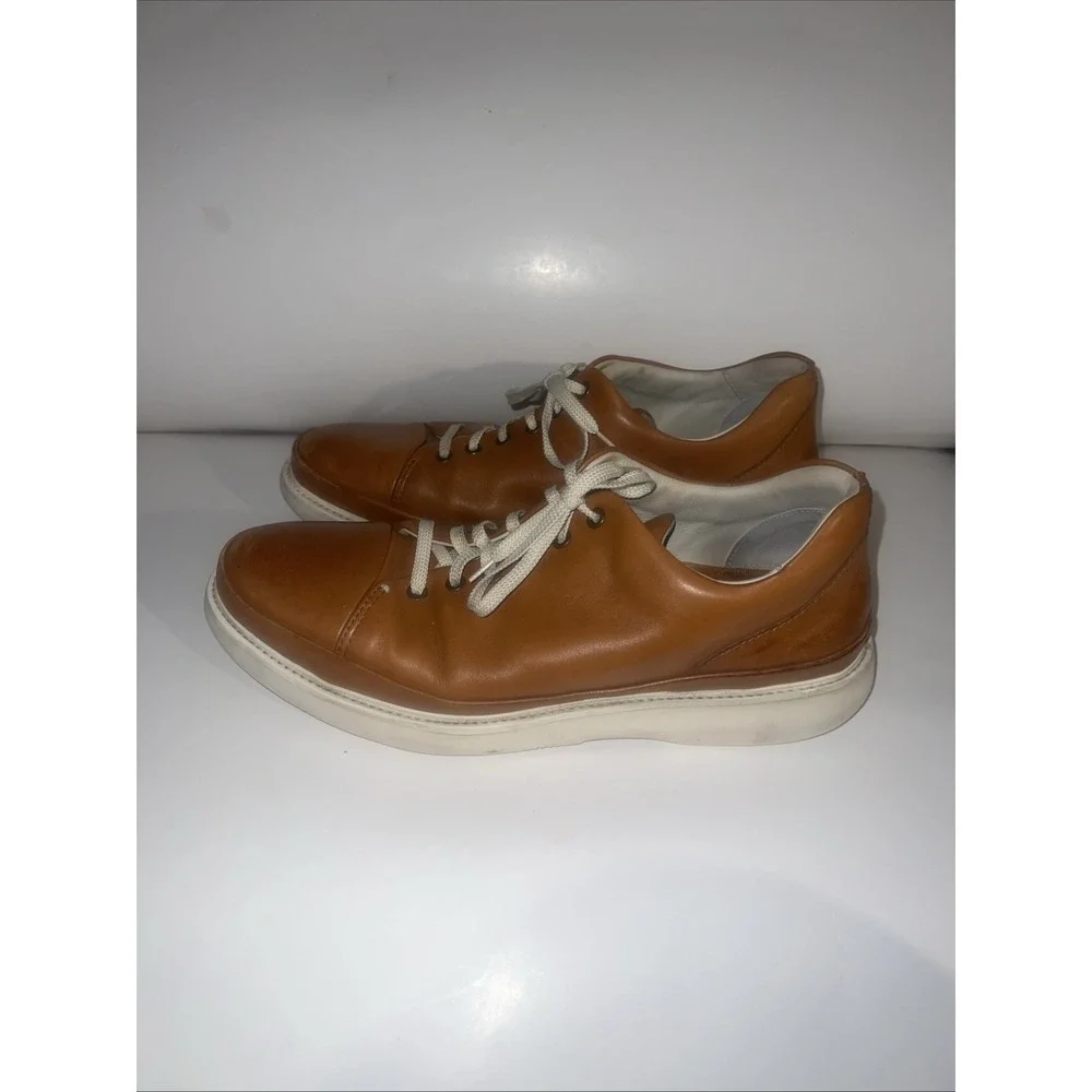 Mens Causal Leather Samuel Hubbard Fast Shoes Size 13 Vibram Sole Casual Sneaker